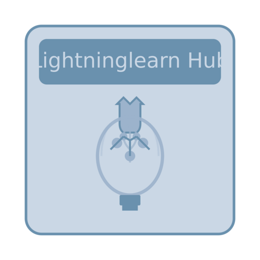 Логотип Lightninglearn Hub